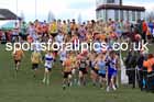 Junior Boys 2024 English Schools Cross Country Champs., Pontefract, March 16th.  Photo: David T. Hewitson/Sports for All Pics